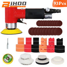 NEW Air Sander Mini Pneumatic Grinding Machine Set 50mm 80mm Buffing Pad Polishing Pad Kit For Car Polisher pneumatic tools 2024 - buy cheap