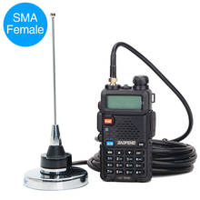 ABBREE OPEK NC-450M SMA-Female UHF 400-520MHZ NMO Antenna for Baofeng BF-888S UV-5R UV-82 UV-9R Plus Walkie Talkie 2024 - buy cheap