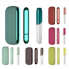 Tapa + funda + lateral para IQOS 3,0, cubierta lateral de silicona magnética para IQOS 3 Duo, decoración, accesorios de cubierta reemplazables, 11 colores 2024 - compra barato