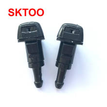 2Pcs Vehicle Fan Shaped Water Spray Windshield Wiper Jet Washer Nozzle For Chrysler 300C Jeep Dodge Car Windscreen Wipers Parts 2024 - buy cheap