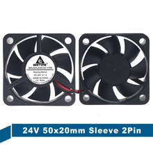 1pcs Gdstime DC 24V 5020 Cooling Fan 5cm 50mm 50x50x20mm 2Pin PC Computer Brushless Case Cooler Fan 2024 - buy cheap