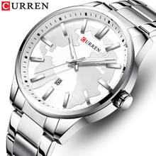 CURREN Top Brand Luxury Men’s Quartz Watches Stainless Steel Waterproof Wristwatch Simple Business Male Clock Relogio Masculino 2024 - buy cheap