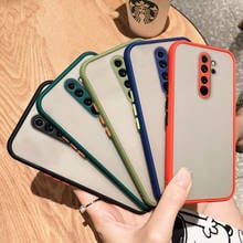 Capa de silicone fosco para xiaomi redmi, capa protetora de borracha para modelos note 8 pro, 7, 9, 9s 2024 - compre barato