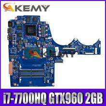 Original For HP 15-BC TPN-Q173 laptop motherboard MB i7-7700HQ GTX960 2GB 914772-001 914772-601 DAG35DMBAD0 2024 - купить недорого