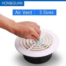 Plastic Round Grille Cover Adjustable Exhaust Outlet Ventilation for Bathroom Kitchen Air Vent pipe, Air Grille 2024 - buy cheap