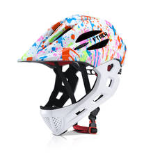 Casco de seguridad para niños, protección para patinaje, luces traseras LED, Felmet, equilibrio para coche, S 46-53cm, 2021 2024 - compra barato