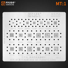 AMAO 19 in 1 MTK MT Series Power IC BGA Rework Reballing Stencil Template kit for Phone Professional Soldering Rework Repair 2024 - buy cheap