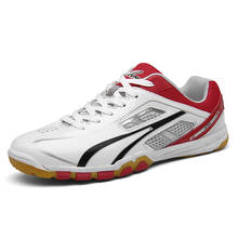 Sapatos de badminton novo respirável sapatos de borracha dos homens das sapatilhas de alta qualidade profissão esporte sapatos de treinamento badminton 2024 - compre barato