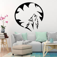 NEW Wolf Decorative Sticker Waterproof Home Decor For Kids Rooms Wall Art Decal Decorative Vinyl Wall Stickers 2024 - buy cheap
