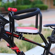 Mountain Bicycle Seat Bike Safety Seat Bicycle Front Chair Children Safety Bicycle Seat Baby Safety Seat with Backrest Footrest 2024 - buy cheap