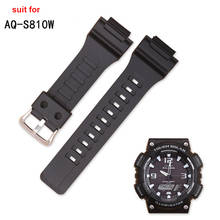 Watch Band for Casio Rubber Strap AQ-S810W SGW MRW-200H  AE AEQ W-S200H 18mm Convex Strap 2024 - buy cheap