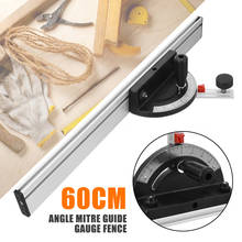 Woodworking Angle Mitre Guide Gauge Fence Aluminum Alloy Precise Measuring Guide Gauge Table Saw Angle Protractor Ruler 2024 - buy cheap