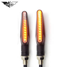 Intermitente LED flexible para motocicleta, luz trasera para Honda msx xr 250 pcx 125 cbr 600rr cbr 125 cb 400 2024 - compra barato