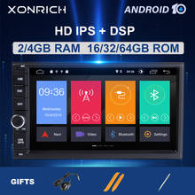 Radio con GPS para coche, reproductor Multimedia con Android 10, 4GB, 2 din, Universal, navegador, estéreo, para Nissan Note Xtrail, Qashqai, Almera 2024 - compra barato
