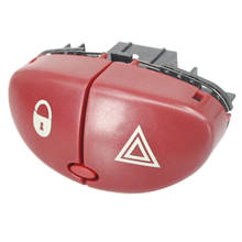 Interruptor intermitente de advertencia de peligro, botón de interruptor de luz para Peugeot 206 207 Citroen C2 6554L0 96403778JK 2024 - compra barato