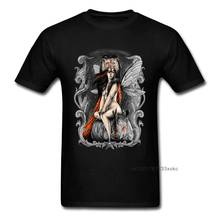 Fitted Men Tops & Tees Mrs.King T-shirts Woman Tshirt Tiger Print Rhinoceros Rider T Shirts 100% Cotton Clothing Drop Shipping 2024 - buy cheap