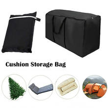 Large Furniture Cushion Storage Bag Case Waterproof Outdoor Garden Christmas Trees Storage Bags Sundries Finishing Container 2024 - buy cheap