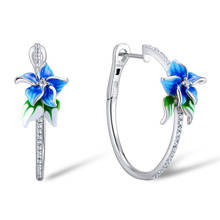 New Personality All-Match Flower-Shaped Earrings, Fashion  Temperament Gifts, Women's Four Seasons Charm Jewelry 2024 - buy cheap