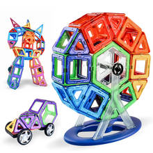 10~120pcs Big Size 3D Magnetic Toy Designer Construction Set Model Building Magnets Magnetic Blocks Educational Toys For Kids 2024 - buy cheap