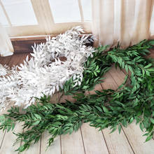 170cm longo artificial decoração festas de casamento falso artificial pendurado videira planta folhas guirlanda casa decoração da parede do jardim 2024 - compre barato