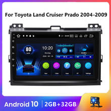 Android 10.1 For Toyota Land Cruiser Prado 120 2004 - 2009 Car Radio Multimedia Video Player Navigation GPS No 2din 2 din dvd 2024 - buy cheap