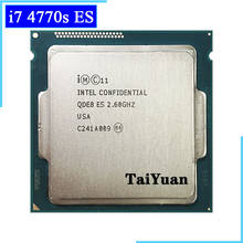 Intel Core i7-4770S  es i7 4770S es i7 4770S es QDE8 2.6 GHz Four-Core Eight-Thread CPU Processor 8M 65W LGA 1150 2024 - buy cheap