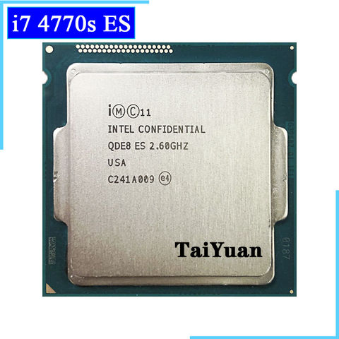 Intel Core i7-4770S  es i7 4770S es i7 4770S es QDE8 2.6 GHz Four-Core Eight-Thread CPU Processor 8M 65W LGA 1150 2022 - buy cheap