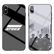 Чехол для телефона ATEEZ HongJoong SeongHWA, закаленное стекло для iPhone 11 Pro XR XS MAX 8X7 6S 6 Plus SE 2020 2024 - купить недорого