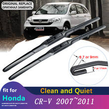 Escobillas de limpiaparabrisas para coche, accesorios de pegatinas para Honda CRV CR-V 2007, 2008, 2009, 2010, 2011 2024 - compra barato