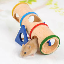 Parque infantil para animales pequeños, juguete balancín de madera para animales pequeños, hámster enano y ratón 2024 - compra barato