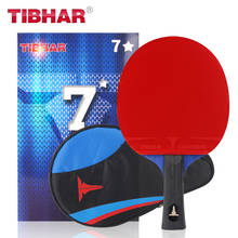 Tibhar Pro Table Tennis Racket Blade Rubber Pimples-in Ping Pong Rackets High-quality With Bag 6/7/8/9 Stars 2024 - buy cheap