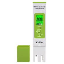 5 in 1 TDS/EC/Salinity/S.G./Temperature Meter Digital Water Quality Tester for household, Pools, Drinking Water, Aquarium 2024 - buy cheap