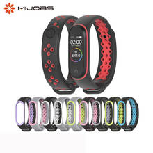 Correa deportiva de silicona para Xiaomi Mi band 4, accesorios para pulsera inteligente mi band 3 y mi band 4 2024 - compra barato