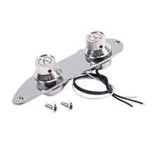 XSXS--Chrome Control Plate For Genuine Fender 51 P Bass Guitar 2024 - buy cheap