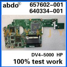 Abdo 657602-001 640334-001 для HP DV4-3000 Материнская плата ноутбука PGA988B HM65 HD6750 DDR3 100% тестовая работа 2024 - купить недорого