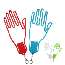 1 Pcs Golf Glove Holder With Key Chain Plastic Glove Rack Dryer Hanger Stretcher 8 Colors 2024 - buy cheap