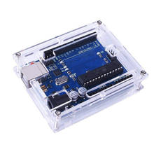 Uno R3 Case Enclosure Transparent Acrylic Box Clear Cover Compatible For Arduino Uno R3 Case 2024 - buy cheap