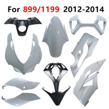 Bodywork Cowling Plastic parts Pack left and right Motorcycle For Ducati 899 1199 2012-2013-2014 Unpainted Components 2024 - buy cheap