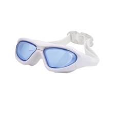Óculos de natação para adultos, miopia, profissional, feminino, masculino, grande, anti-neblina, piscina, natação, máscara de silicone, óculos de mergulho 2024 - compre barato