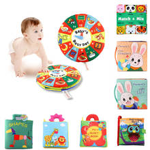 Baby Toys Infant Baby Book Early Development Cloth Books For Kids Learning Education Activity Books DS19 2024 - buy cheap