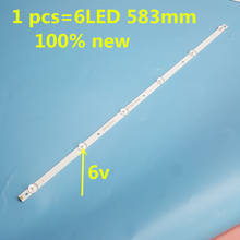 2 pcs New 6LED 583mm 6V LED backlight strip for TX-32ER250ZZ 4708-K32WDC-A2113N01 A1113N01 K320WDC2B K320WDC1 A2 K320WDC1176021 2024 - buy cheap