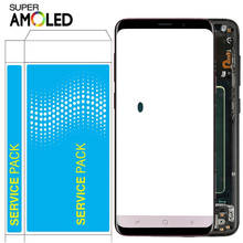 Super Amoled S8 Plus LCD For Samsung Galaxy S8 LCD With Frame 2960*1440 SM-G950F G955F G955FD LCD Display Touch Screen Spot 2024 - buy cheap