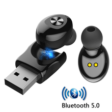 Xg12 bluetooth 5.0 fone de ouvido estéreo sem fio earbud alta fidelidade som esporte mini chamada handsfree fone com microfone para todo o telefone 2024 - compre barato