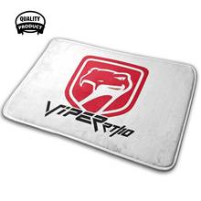 Dodge Viper Rt / 10 Logo 3D Soft Non-Slip Mat Rug Carpet Cushion To Viper V10 Automobile Car 2024 - buy cheap