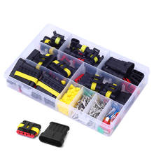 240/352/708Pcs Superseal AMP Tyco Waterproof 12V Electrical Wire Connector Sets Kits with Crimp Terminal  Car Fuse medium size 2024 - buy cheap