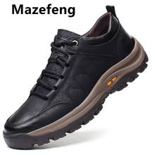 Sapatos masculinos de couro, sapatos casuais de marca luxuosa, tênis italiano respirável para lazer, sapato masculino chaussure homme 2024 - compre barato