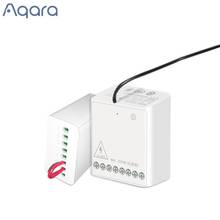 Aqara-Módulo bidireccional de Control de doble canal, controlador inalámbrico de Motor de CA para casa inteligente, nuevo 2024 - compra barato
