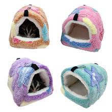 Winter Warm Hamster Bed Hanging Sugar Glider Hammock Nest Home Small Pet Cage Accessories Bedding for Rat Hide Cave 2024 - buy cheap