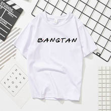 KPOPBulletproof Boy-Camisa de manga corta para mujer, jersey de cuello redondo, camiseta de estudiante coreano, camisa de tendencia, venta al por mayor 2024 - compra barato