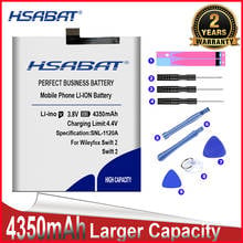 HSABAT 0 Cycle 4350mAh Battery for Wileyfox Swift 2 /2 Plus High Quality Mobile Phone Replacement Accumulator 2024 - buy cheap